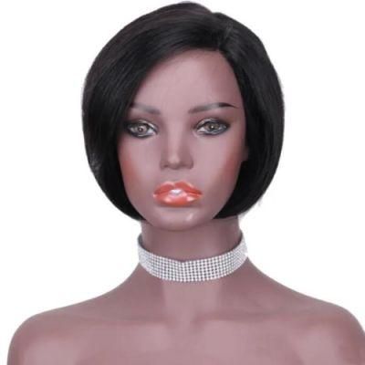 Short Bob Lace Front Human Hair Wigs with Baby Hair Brazilian Remy Hair Short Bob Wigs for Women Pre-Plucked Wig