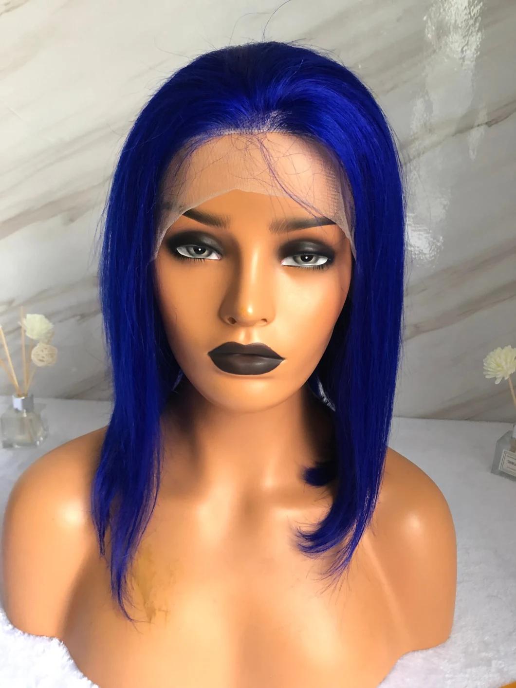 Fast Delivery Bob Lace Wig Virgin Raw Human Hair Wig for Womens