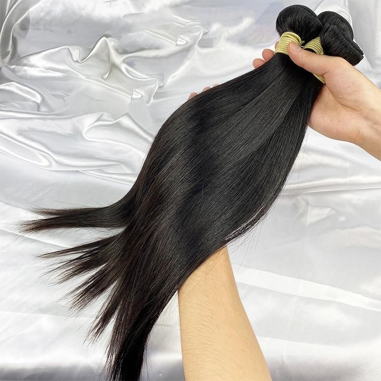 12A Grade High Quality Double Drawn Raw Virgin Cuticle Aligned Human Hair Bundles, 100 Brazilian Human Hair Extension Vendors