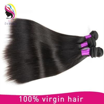 Natural 100% Remy Human Virgin Peruvian Straight Hair Weft