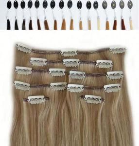 Double Drawn Hair Thick Ends Clip in Hair Extension