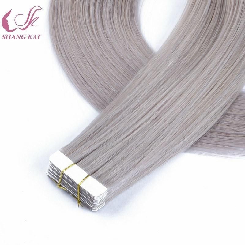 Skin Weft Virgin Hair Extension Tape Hair Extension, Unprocessed Brazilian Natural 100 Human Hair