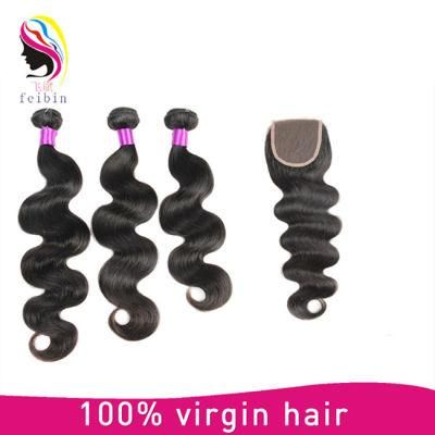Factory Price 7A Remy Body Wave Indian Human Hair Extension
