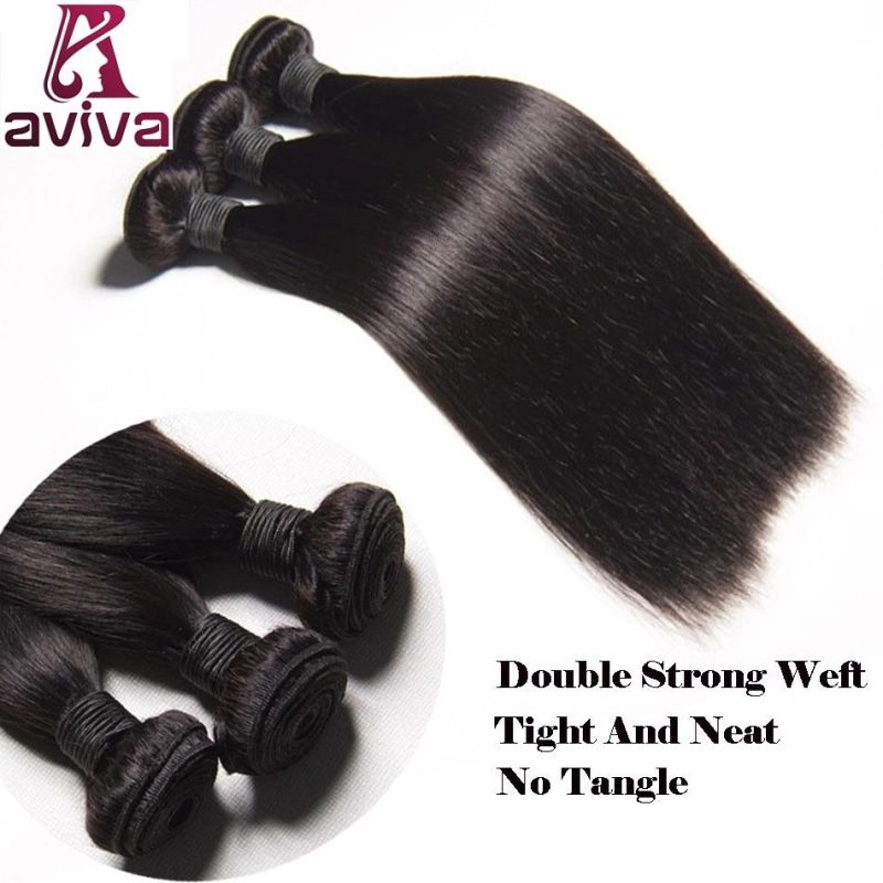 100% Top Quality Silky Straight Virgin Brazilian Human Hair Extension