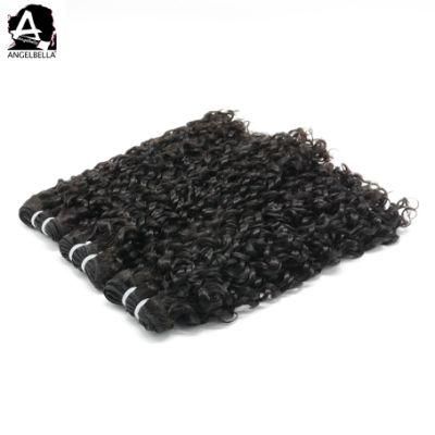 Angelbella New Arrival Human Hair Extension Full Cuticle Natural Black Remy Human Hair Weaving