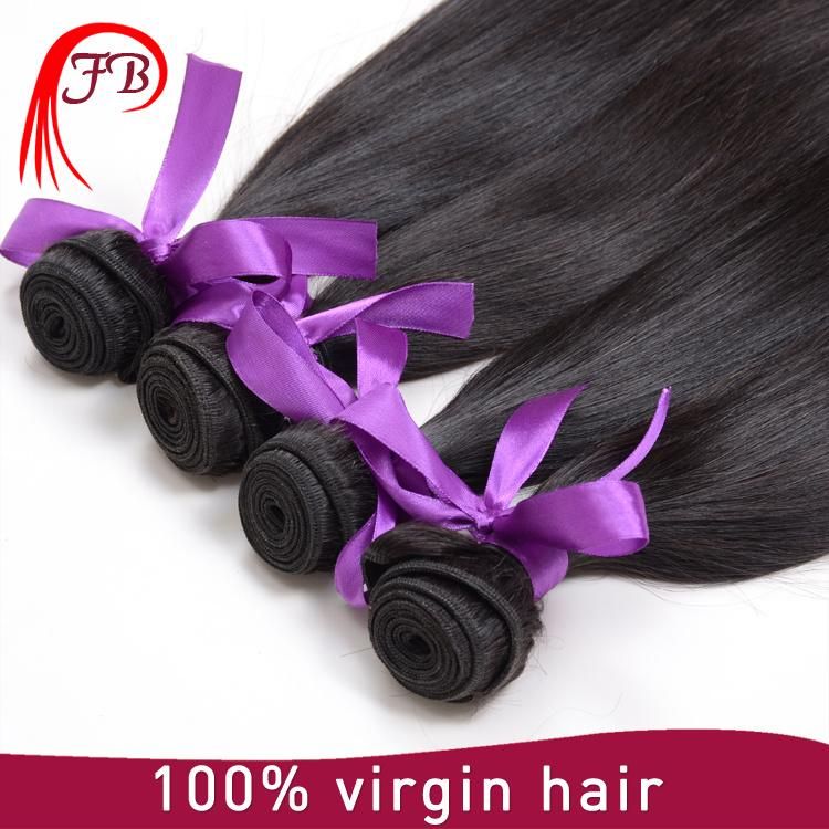 100% Virgin Unprocessed Brazilian Silk Straight Human Hair Extension