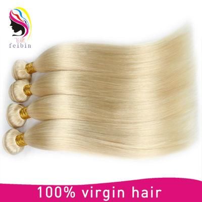 Hot Selling 8A Quality 613# Blond Straight Human Hair Extension