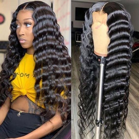 Sunlight Afro Deep Frontal Weave Raw Cambodian Virgin Hair