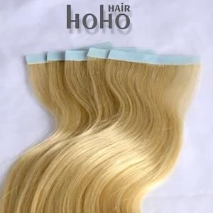 No Shedding No Smell 22 Inch Blond Body Wave Brazilian Tape Hair Extensions