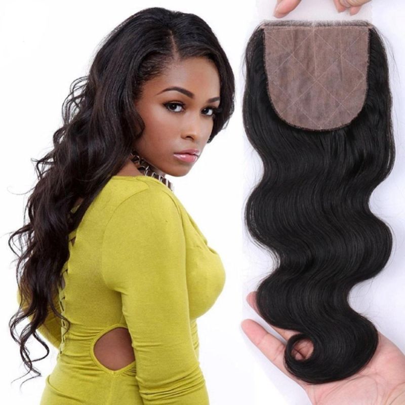 Kbeth Body Wave Lace Frontal Toupees for Woman Gift 12inch Closures Indian 100% Virgin 4*4 Remy HD Square Lace T Shape Free Part Women Toupees Wholesale