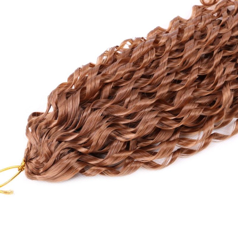 24" Afro Kinky Curly Loose Silky Wavy Crochet Braiding Hair Extension