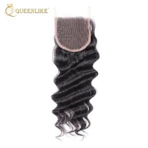 Peruvian Human Cuticle Aligned Unprocessed Virgin Hair Closure