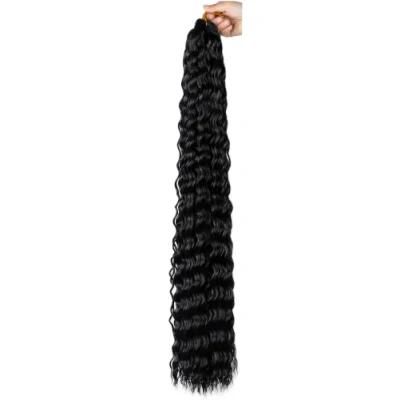32&quot; Synthetic Deep Wave Bulk Hair Braids Wholesale Dreadlocks Hair Extension