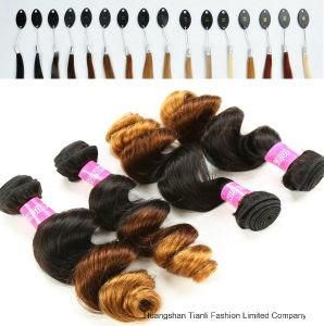 7A Unprocessed Indian Hair Weft 28&quot; Ombre Hair