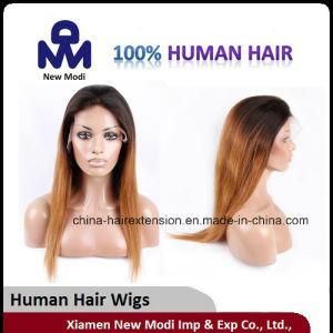 Indian Human Hair Fashion T 6 Color Full Lace Wig