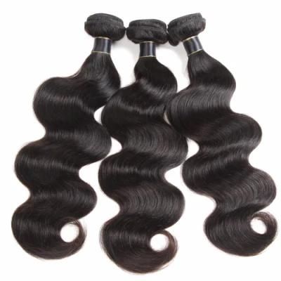 Kbeth 12A Human Virgin Hair Body Wave Curly Black Color Top Quality Grade Remy Hair Thick Weft Bundles Hair Weft