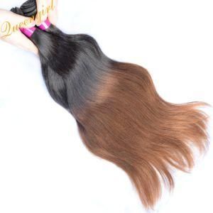 Black 1b/4# Hair Products Brown Natural Straight Indian Ombre Weaves Hair Extension