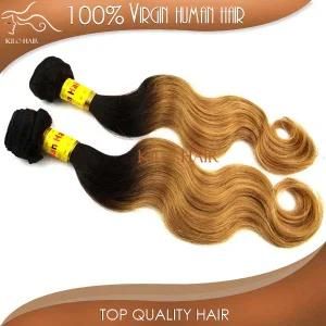 Brazilian Human Hair, Extensions Ombre Hair, Body Wave Top Grade 5A Virgin Remy Human Hair