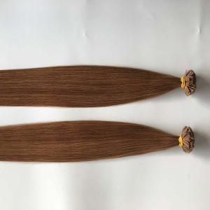 #7 Silky Straight Prebonded Flat Tip Virgin Remy Human Hair Extensions