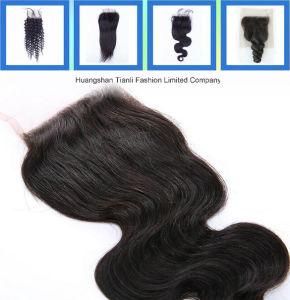 Stock Lace Closure Piece Cheap Virgin Human Hair Closure
