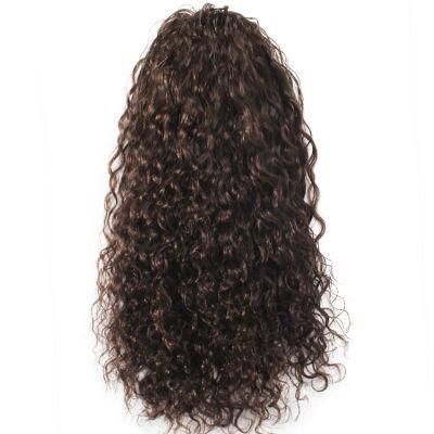 Wholesale Curly Remy Brazilian Human Hair Drawstring Ponytails Hair Extension