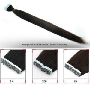 24&quot; Virgin Human Tape Hair Extension Remy Hair White Glues