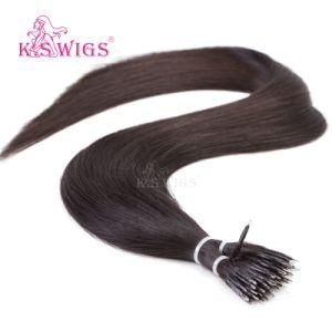 K. Swigs New Arrival Nano Ring Extensions Russian Remy Hair