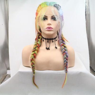 Wholesale Highest Quality Hair Braid One Tone Lace Frontal in Wig