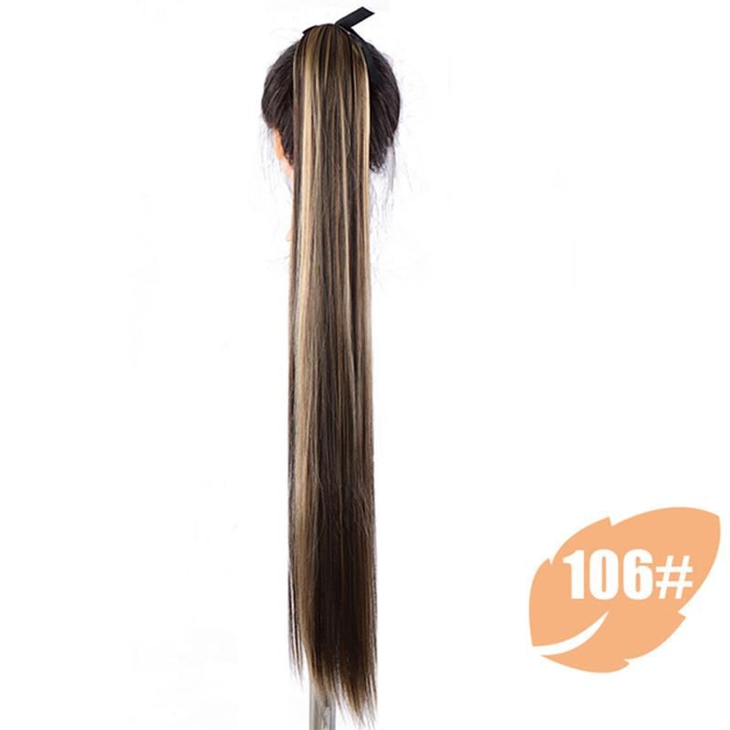 Ponytail Fake Hair Chip-in Hair Extensions Pony Tail Wigs
