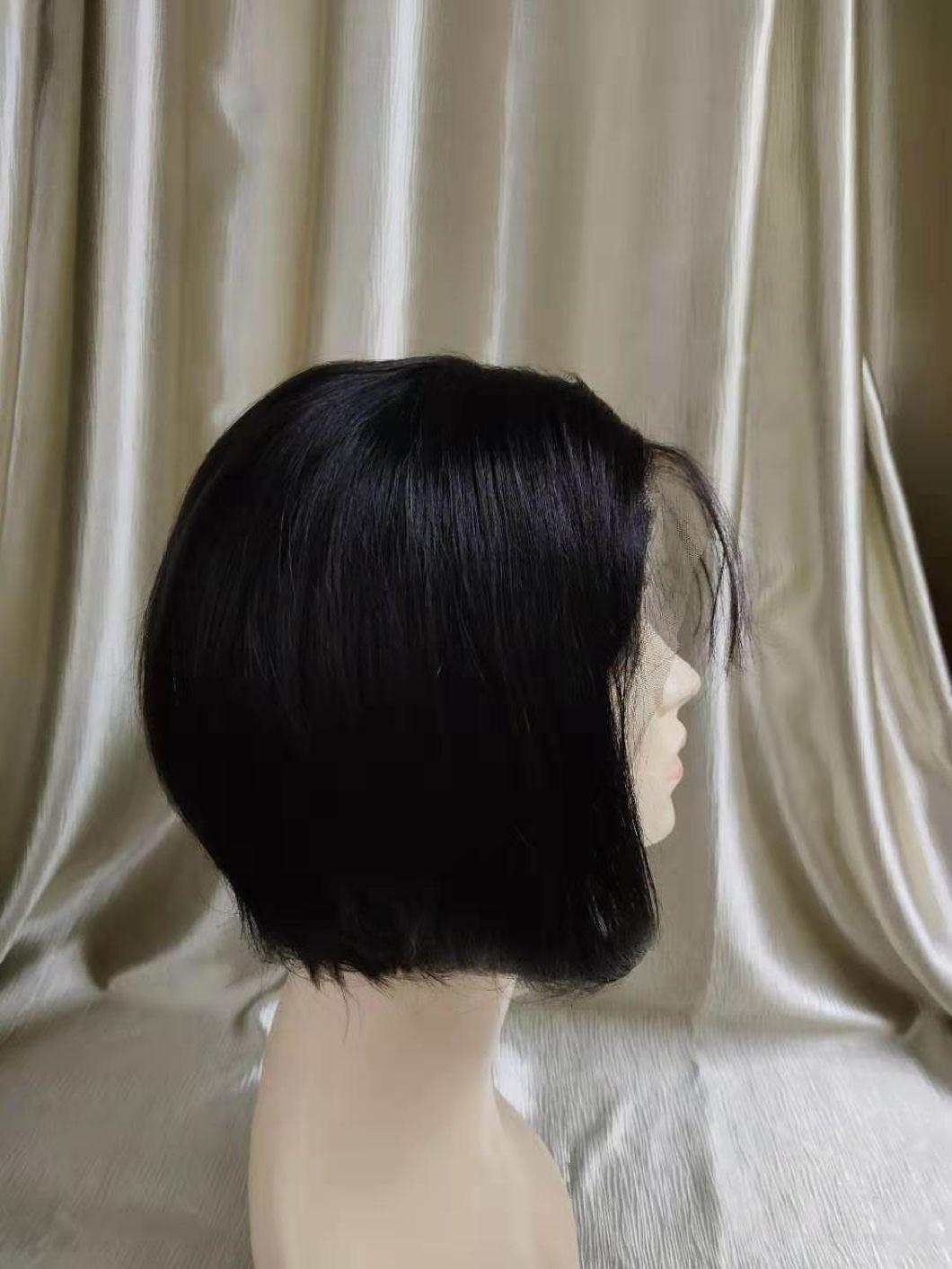 Cheapest Factory Price Virgin Human Hair Lace Frontal Wigs