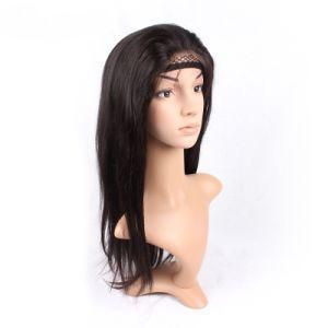 Natural Peruvian Human Virgin Straight Hair Lace Front Wig Vendor