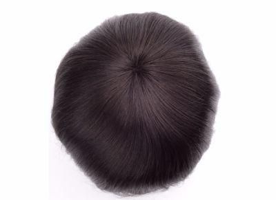 Natural Human Hair! Combined with Our Most Durable Base! The Best Men&prime;s Wig / Toupee