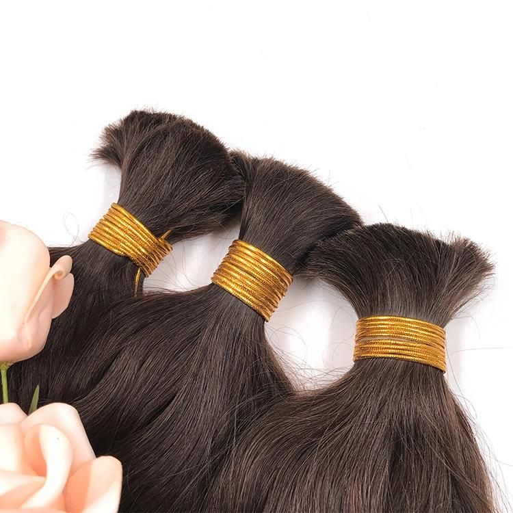 Wholesale Bulk Virgin Hair Ombre Brown Body Wavy Human Hair Bulk Extension