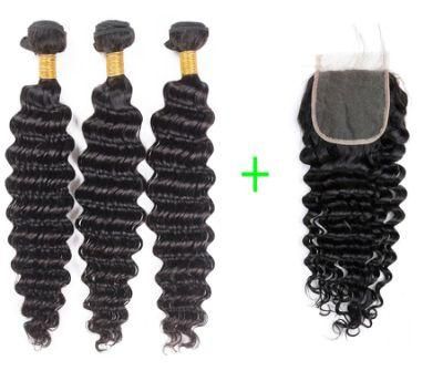 Brazilian Human Hair Deep Wave Remy Hair Unprocessed Human Hair