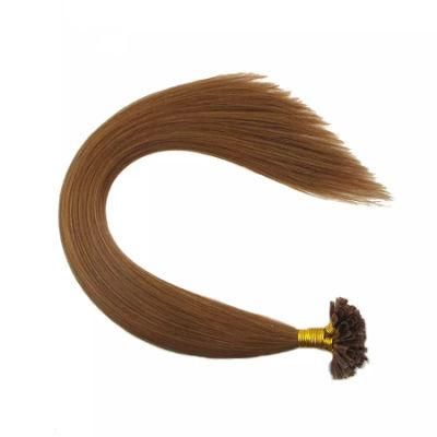 U Tip Keratin Pre Bonded Hair Extensions Real Remy Russian Human Hair on The Capsule Fusion Hair 0.8g/S 16 - 20 Inch