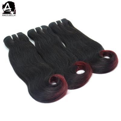 Angelbella Peruvian Hair 1b#-99j# Human Hair Soft Feel Remy Hair Bundles for Sale