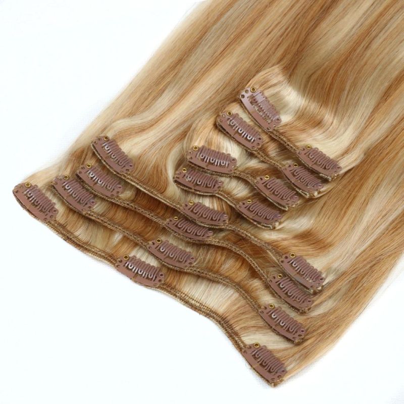 Fashion Color Clip on Hair Extension (WHH-CP-017)