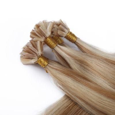 Remy Hair Nano Ring Tip Micro Beads Real Remy Natural European Human Hair Extensions Highlights 16 18 20 Inch 0.8g/Strand Hair