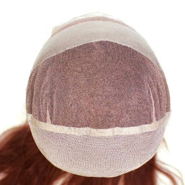 Ll033 Human Hair Wig French Lace with Unti-Slipped PU Women Hair Systems