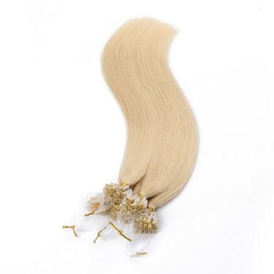 Hair for Woman Loop Human Hair Extensions 14-24&quot; Machine Remy Micro Ring 1g/1s 50g/100g Set