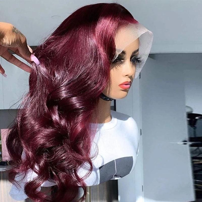 Natural Virgin Brazilian Body Wave HD Lace Human Hair Wig