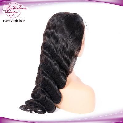 Brazilian Body Wave Remy Transparent Lace Front Human Hair Wigs