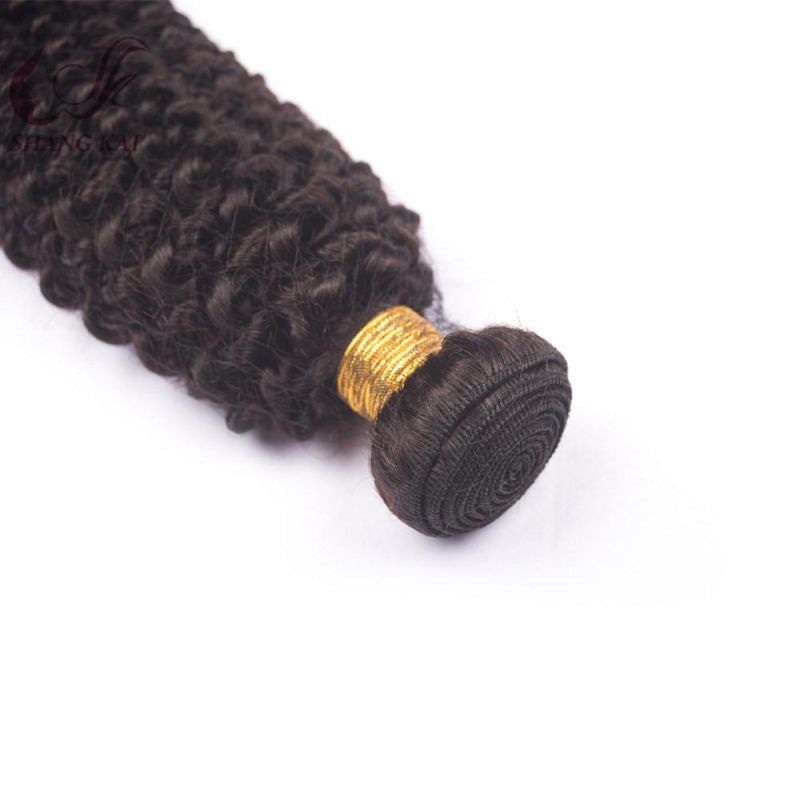 Brazilian Virgin Deep Curly Natural Human Hair Weft in Stock Fast Shipping