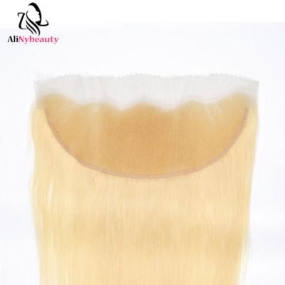 Wholesale Price Natural Straight Blonde Lace Frontal 613 Hair Frontal Closure