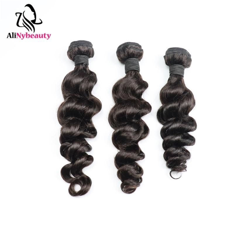 Alinybeauty Wholesale Raw Cambodian Hair Unprocessed, Mink Raw Hair Bundles, Single Donor Cuticle Aligned Hair