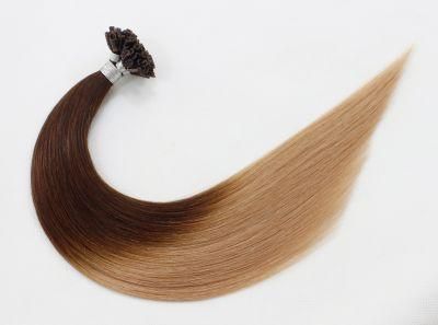 U-Tip Extensions Brazilian Straight Human Hair Bundles Ombre Color Remy Human Hair Extensions