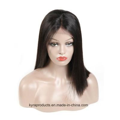 Real Photo 2018 New Design Virgin Brazilian Human Hair Glueless Silk Top Full Lace Front Wig