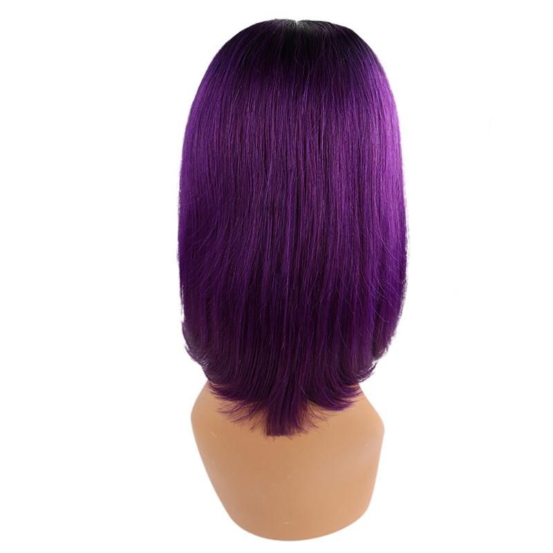 Cheap Price Colored 100% Human Hair Bob Wigs