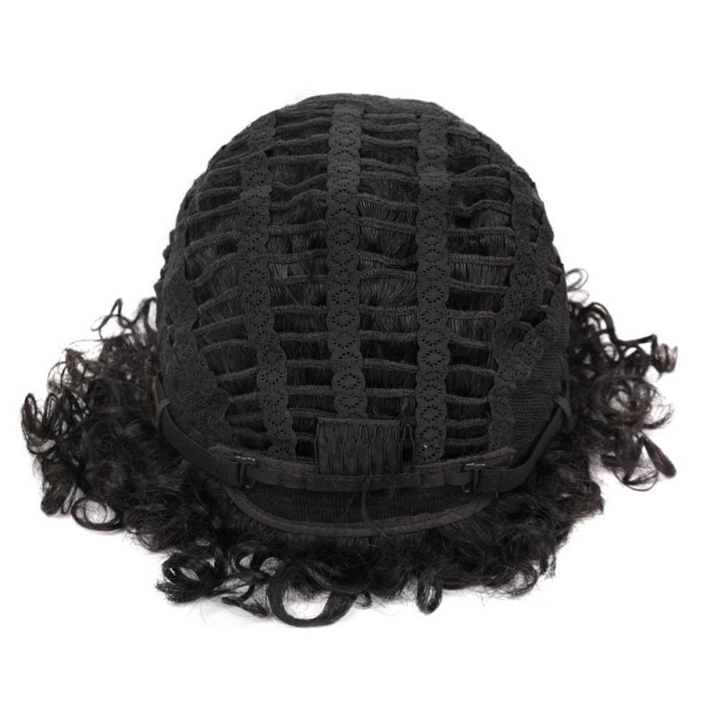 Afro Kinky Machine Made Human Hair Wig