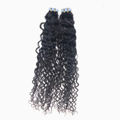 12A Unprocessed Virgin Human Hair Water Loose Wavy Wholesale Tape Hair Extensions